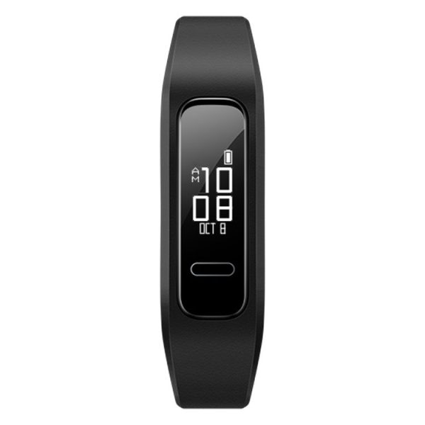 Original Huawei Band 4e 0.5 inch PMOLED Screen 5ATM Waterproof Smart Wristband Bracelet, Vitality Version, Support Basketball Sport Data Monitor / Information Reminder / Sleep Monitor (Black)