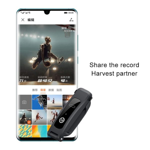 Original Huawei Band 4e 0.5 inch PMOLED Screen 5ATM Waterproof Smart Wristband Bracelet, Vitality Version, Support Basketball Sport Data Monitor / Information Reminder / Sleep Monitor (Black) - Image 10