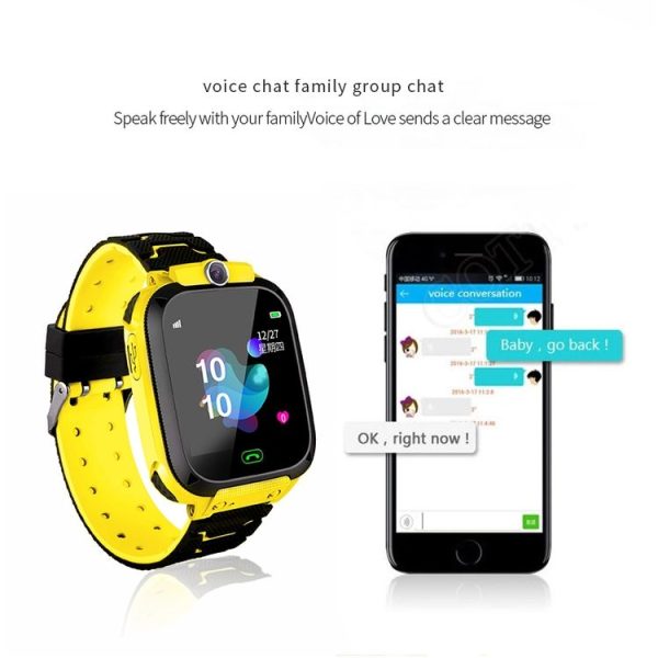 Q12B 1.44 inch Color Screen Smartwatch for Children, Support LBS Positioning / Two-way Dialing / One-key First-aid / Voice Monitoring / Setracker APP (Pink) - Image 5