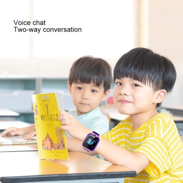 Q12B 1.44 inch Color Screen Smartwatch for Children, Support LBS Positioning / Two-way Dialing / One-key First-aid / Voice Monitoring / Setracker APP (Pink) - Image 9