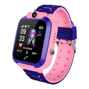 Q120 1.44 inch Color Screen Smartwatch for Children IP67 Waterproof, Support LBS Positioning / Two-way Dialing / One-key First-aid / Voice Monitoring / Setracker APP (Pink)