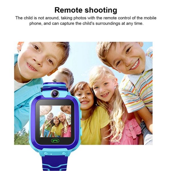 Q12 1.44 inch Color Screen Smartwatch for Children, Not Waterproof, Support LBS Positioning / Two-way Dialing / SOS / Voice Monitoring / Setracker APP (Blue) - Image 17