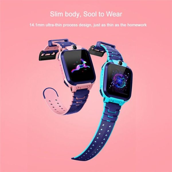 Q12 1.44 inch Color Screen Smartwatch for Children, Not Waterproof, Support LBS Positioning / Two-way Dialing / SOS / Voice Monitoring / Setracker APP (Blue) - Image 9