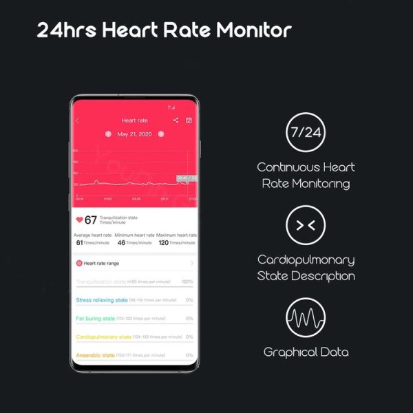 Original Xiaomi Youpin Haylou LS05 Global Version 1.28 inch TFT Screen Bluetooth 5.0 IP68 Waterproof Solar Smart Watch, Support Sleep / Heart Rate Monitor & 12 Sports Mode - Image 8