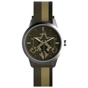 Lenovo Watch 9 Smart Watch Constellation Series - Libra, 5ATM Waterproof, Support Pedometer / Sleep Monitoring / Sedentary Reminder / Information Reminder / Remote Camera, Compatible with Android and iOS System (Army Green)