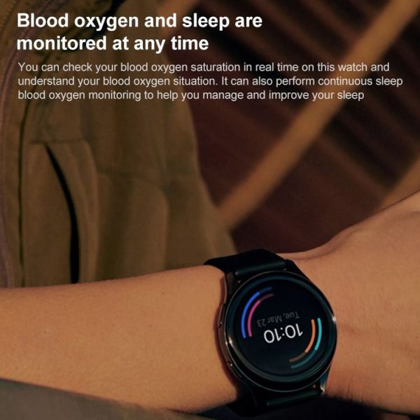 OnePlus Watch Color Screen Smart Watch, Standard Edition, 5ATM + IP68 Waterproof, Support Bluetooth Call / 14-days Long Standby / Heart Rate Monitor / Blood-oxygen Level Monitor / 110 Sports Modes (Black) - Image 12