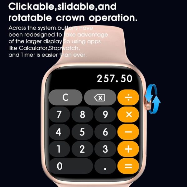 WIWU SW01 Pro 1.95 inch TFT Screen IP68 Waterproof Bluetooth Smart Watch, Support Heart Rate Monitoring (Pink) - Image 12