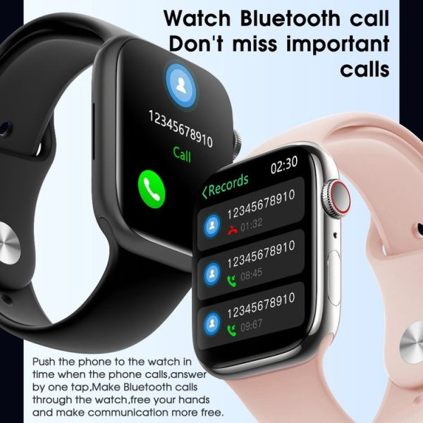 WIWU SW01 Pro 1.95 inch TFT Screen IP68 Waterproof Bluetooth Smart Watch, Support Heart Rate Monitoring (Pink) - Image 22
