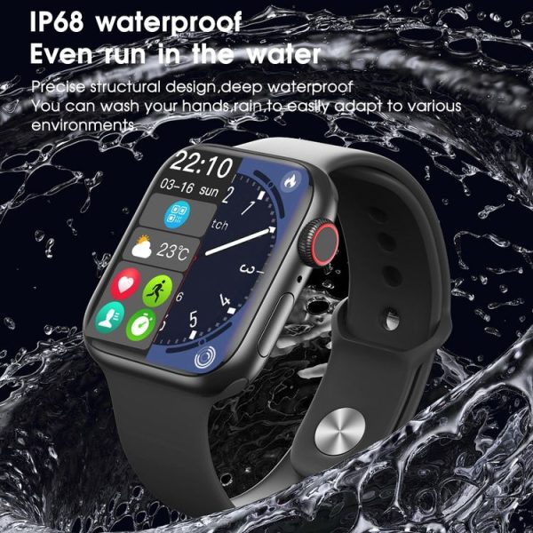 WIWU SW01 Pro 1.95 inch TFT Screen IP68 Waterproof Bluetooth Smart Watch, Support Heart Rate Monitoring (Pink) - Image 26