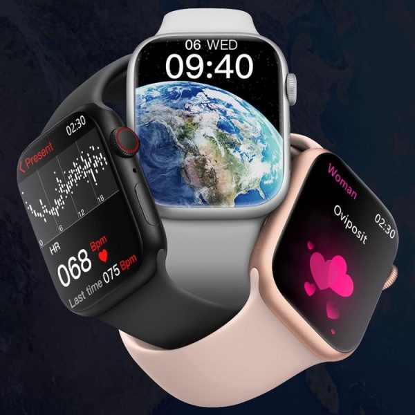 WIWU SW01 Pro 1.95 inch TFT Screen IP68 Waterproof Bluetooth Smart Watch, Support Heart Rate Monitoring (Pink) - Image 4