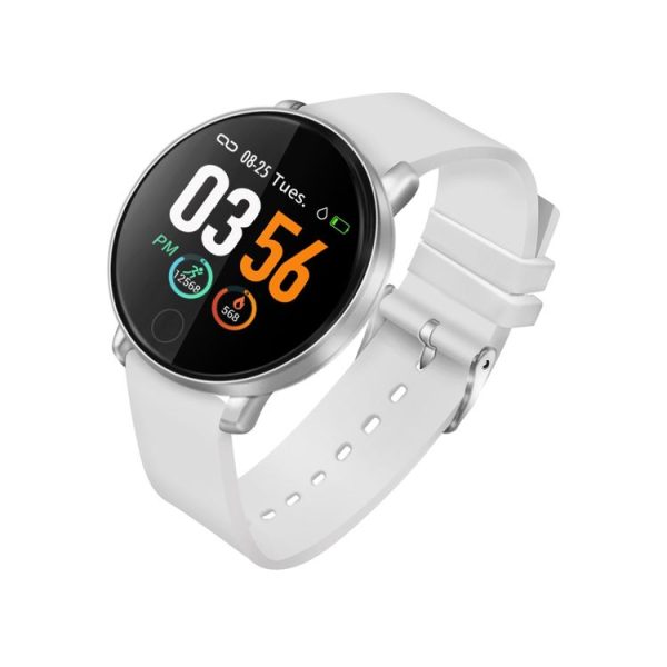 ZGPAX S226D 1.3 inch IP67 Waterproof Smart Watch Bluetooth 4.0, Support Incoming Call Reminder / Blood Pressure Monitoring / Sleep Monitor / Pedometer (White)