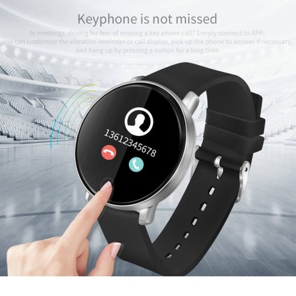ZGPAX S226D 1.3 inch IP67 Waterproof Smart Watch Bluetooth 4.0, Support Incoming Call Reminder / Blood Pressure Monitoring / Sleep Monitor / Pedometer (White) - Image 10