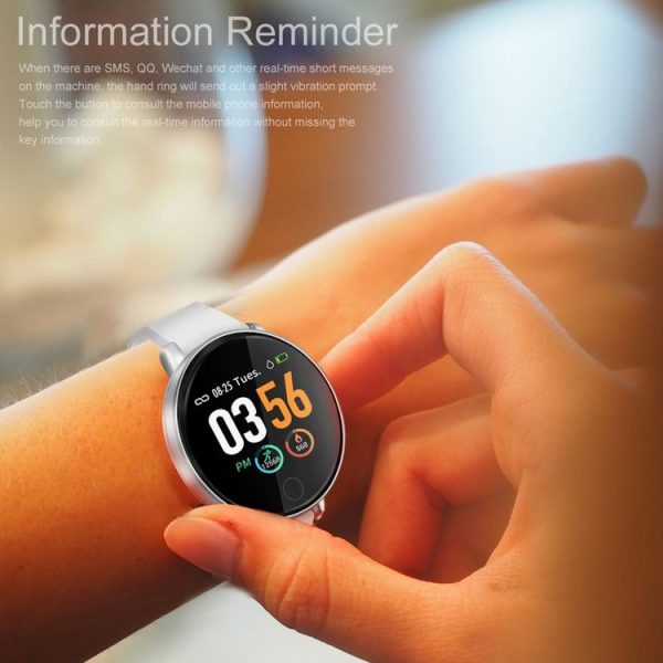 ZGPAX S226D 1.3 inch IP67 Waterproof Smart Watch Bluetooth 4.0, Support Incoming Call Reminder / Blood Pressure Monitoring / Sleep Monitor / Pedometer (White) - Image 11