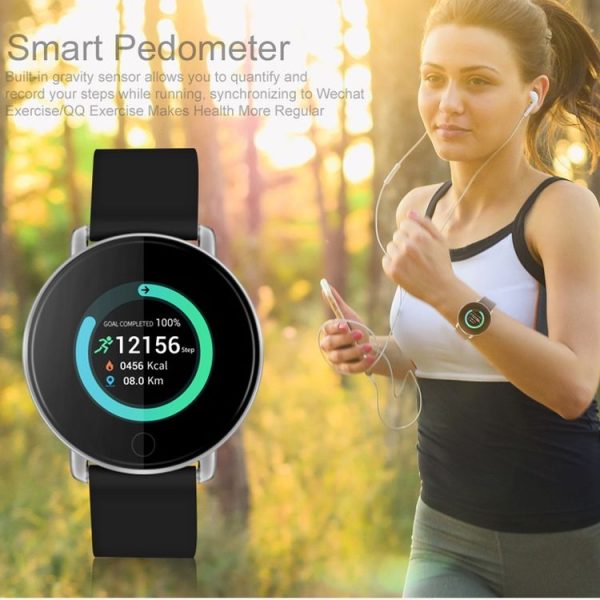 ZGPAX S226D 1.3 inch IP67 Waterproof Smart Watch Bluetooth 4.0, Support Incoming Call Reminder / Blood Pressure Monitoring / Sleep Monitor / Pedometer (White) - Image 8