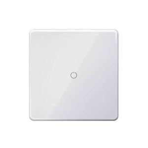 Original Xiaomi Youpin Xiaobai Smart Wireless Remote Switch for Home Light Controller Work with Bluetooth Mesh Gateway Mi Home APP, Single Button (White)