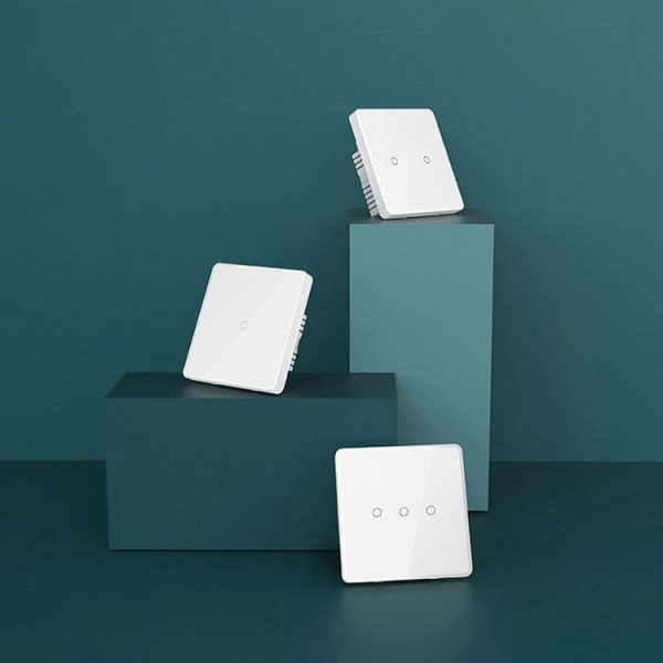 Original Xiaomi Youpin Xiaobai Smart Wireless Remote Switch for Home Light Controller Work with Bluetooth Mesh Gateway Mi Home APP, Single Button (White) - Image 11