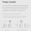 Original Xiaomi Xiaobai Youpin Smart Wireless Remote Switch for Home Light Controller Work with Bluetooth Mesh Gateway Mi Home APP, Three Buttons (White) - Image 3
