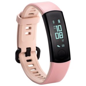 Original Huawei Honor Band 3 0.91 inch OLED Screen Smart Wristband, 5ATM Waterproof, Support Pedometer / Heart Rate Monitor / Information Reminder / Sleep Monitor (Pink)