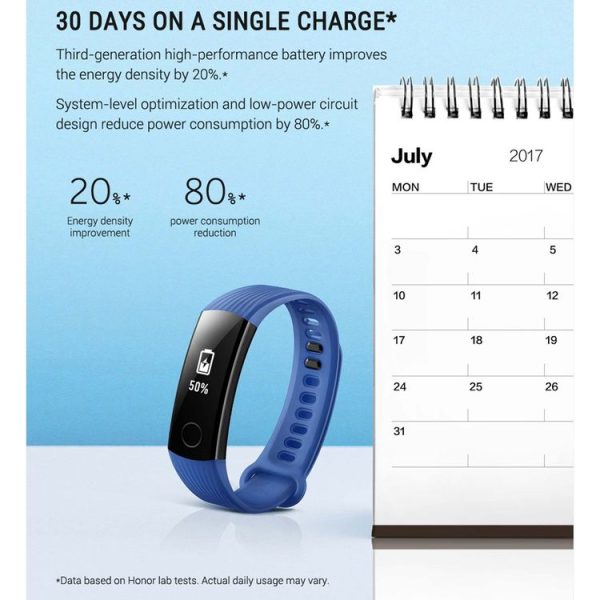 Original Huawei Honor Band 3 0.91 inch OLED Screen Smart Wristband, 5ATM Waterproof, Support Pedometer / Heart Rate Monitor / Information Reminder / Sleep Monitor (Pink) - Image 10