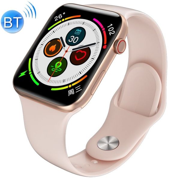 Elephone W6 1.54 inch TFT Color Screen IP67 Waterproof Bluetooth 5.0 Sport Smart Watch with Metal Watchband, Support Camera Remote Control / Heart Rate Monitoring / Sleep Monitor (Gold)