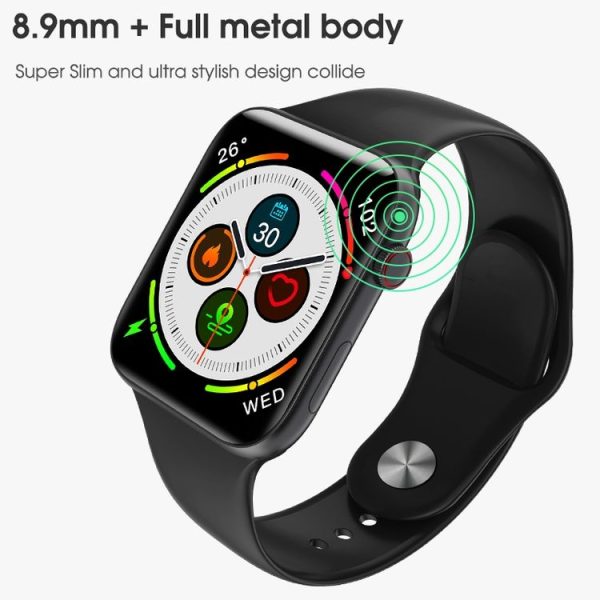 Elephone W6 1.54 inch TFT Color Screen IP67 Waterproof Bluetooth 5.0 Sport Smart Watch with Metal Watchband, Support Camera Remote Control / Heart Rate Monitoring / Sleep Monitor (Gold) - Image 6