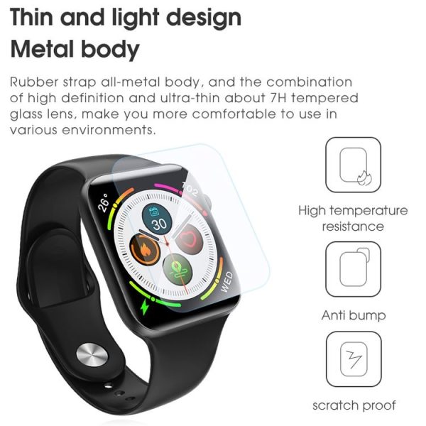 Elephone W6 1.54 inch TFT Color Screen IP67 Waterproof Bluetooth 5.0 Sport Smart Watch with Metal Watchband, Support Camera Remote Control / Heart Rate Monitoring / Sleep Monitor (Gold) - Image 8