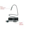 YPC110 8mm 2.0MP HD Camera WiFi Endoscope Snake Tube Inspection Camera with 8 LED, Waterproof IP68, Lens Diameter: 8mm, Length: 3.5m, Hard Line - Image 5