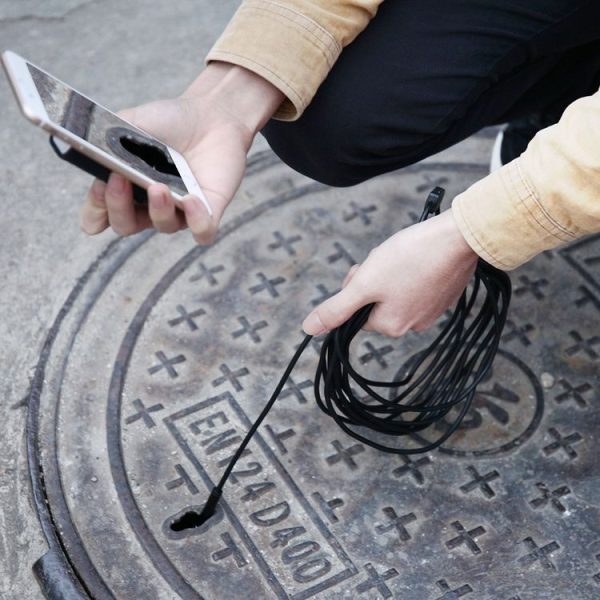 YPC110 8mm 2.0MP HD Camera WiFi Endoscope Snake Tube Inspection Camera with 8 LED, Waterproof IP68, Lens Diameter: 8mm, Length: 3.5m, Hard Line - Image 9
