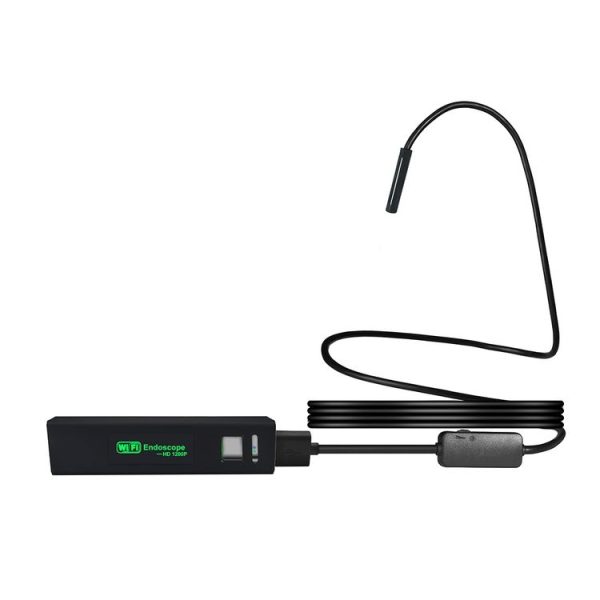 YPC110 8mm 2.0MP HD Camera WiFi Endoscope Snake Tube Inspection Camera with 8 LED, Waterproof IP68, Lens Diameter: 8mm, Length: 5m, Hard Line - Image 2