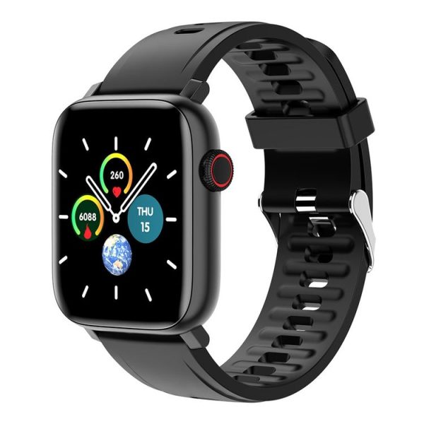 SE02 Bluetooth Smart Sports Watch, Support Heart Rate / Blood Pressure / Blood Oxygen Monitoring & Sleep Monitoring & Sedentary Reminder (Black)