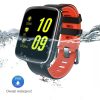 GV68 Touch Screen Bluetooth Smart Bracelet, IP68 Waterproof, Support Heart Rate Monitor / Pedometer / Bluetooth Call / Calls Remind / Sleep Monitor / Sedentary Reminder / Anti-lost / Remote Capture, Compatible with Android and iOS Phones (Red) - Image 7
