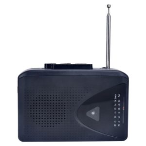 TON009 Stereo Cassette Tape Player FM / AM Radio with External Speaker