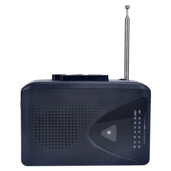TON009 Stereo Cassette Tape Player FM / AM Radio with External Speaker