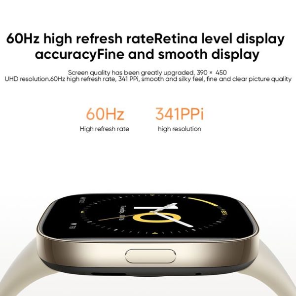 Original Xiaomi Redmi Watch 3, 1.75 inch AMOLED Screen 5 ATM Waterproof, Support Heart Rate Monitor / GPS / 121 Sports Modes (White) - Image 5