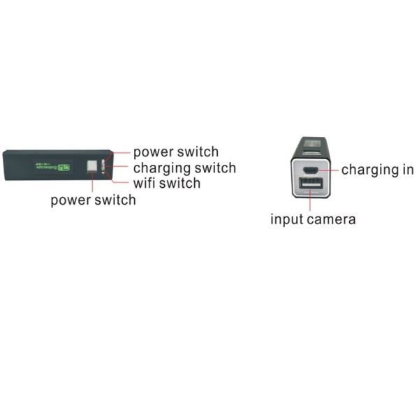 YPC110 8mm 2.0MP HD Camera WiFi Endoscope Snake Tube Inspection Camera with 8 LED, Waterproof IP68, Lens Diameter: 8mm, Length: 2m, Soft Line - Image 4