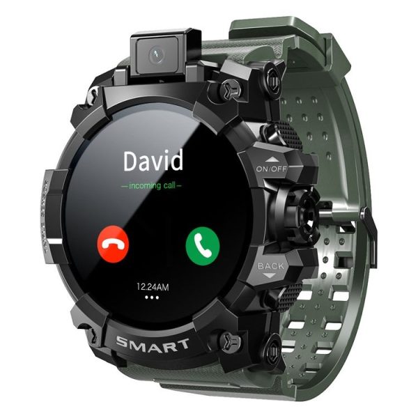 LOKMAT APPLLP 6 4G Call Smart Watch, 1.6 inch SCL8541E Quad Core, 2GB+16GB, Android 9.0, GPS, Heart Rate (Green)