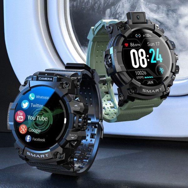 LOKMAT APPLLP 6 4G Call Smart Watch, 1.6 inch SCL8541E Quad Core, 4GB+64GB, Android 9.0, GPS, Heart Rate (Green) - Image 2