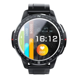 LOKMAT APPLLP 7 4G Call Smart Watch, 1.6 inch SC9832E+PAR2822 Quad Core, 2GB+16GB, Android 9.1, GPS, Heart Rate (Black)