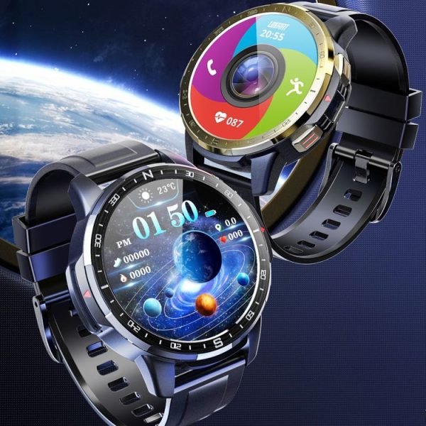 LOKMAT APPLLP 7 4G Call Smart Watch, 1.6 inch SC9832E+PAR2822 Quad Core, 4GB+128GB, Android 9.1, GPS, Heart Rate (Gold) - Image 2