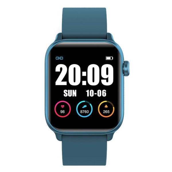 LOKMAT KW37 Waterproof Health Smart Watch, Heart Rate / Pedometer / Sleep / Sedentary Reminder (Blue)