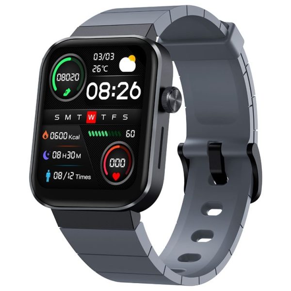 Xiaomi Mibro T1 Smart Watch, 1.6 inch AMOLED Screen 2ATM Waterproof Support 20 Sport Modes / Heart Rate Monitoring (Grey)