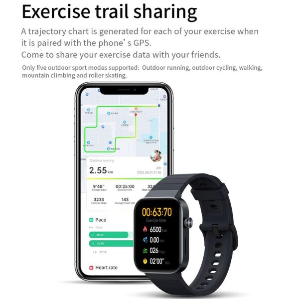 Xiaomi Mibro T1 Smart Watch, 1.6 inch AMOLED Screen 2ATM Waterproof Support 20 Sport Modes / Heart Rate Monitoring (Grey) - Image 10