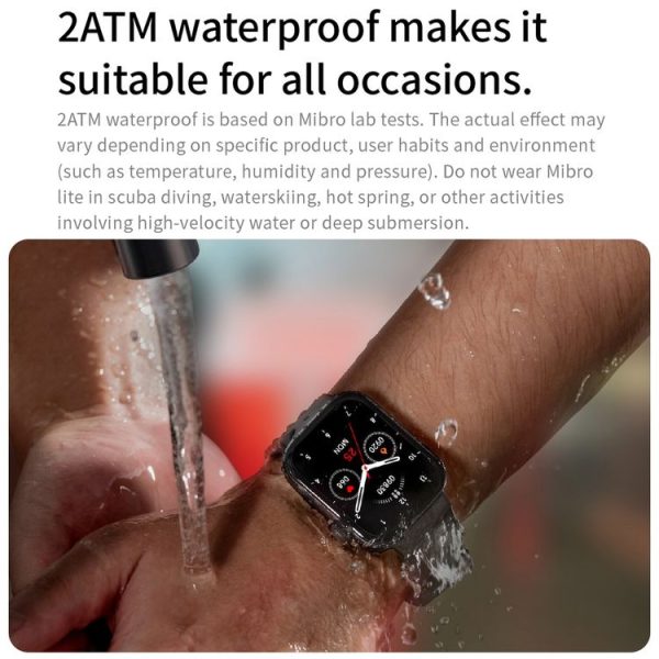 Xiaomi Mibro T1 Smart Watch, 1.6 inch AMOLED Screen 2ATM Waterproof Support 20 Sport Modes / Heart Rate Monitoring (Grey) - Image 11
