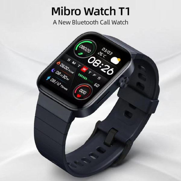 Xiaomi Mibro T1 Smart Watch, 1.6 inch AMOLED Screen 2ATM Waterproof Support 20 Sport Modes / Heart Rate Monitoring (Grey) - Image 2