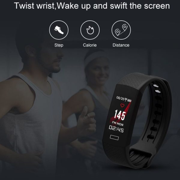 TLW B6 Fitness Tracker 0.96 inch TFT Screen Wristband Smart Bracelet, IP67 Waterproof, Support Sports Mode / Continuous Heart Rate Monitor / Sleep Monitor / Information Reminder (Red) - Image 9