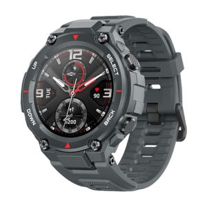 Original Xiaomi Youpin Amazfit T-Rex 1.3 inch AMOLED Screen Bluetooth 5.0 5ATM Waterproof Smart Watch, Support 14 Sport Modes / Heart Rate Monitoring / Sleep Monitoring / GPS Positioning (Grey)