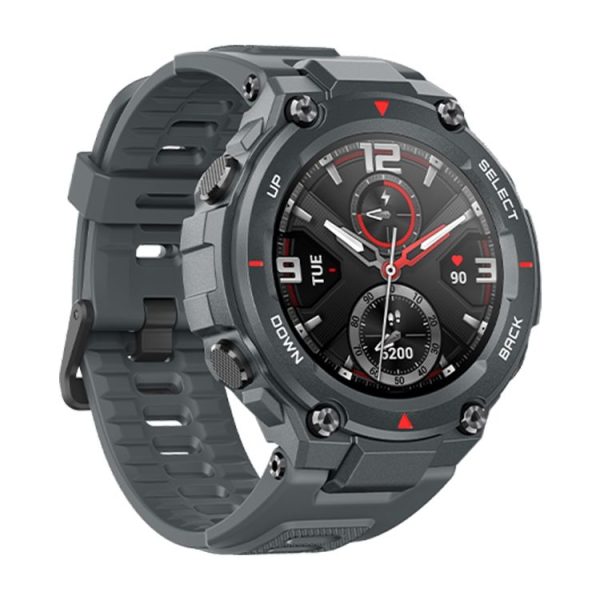 Original Xiaomi Youpin Amazfit T-Rex 1.3 inch AMOLED Screen Bluetooth 5.0 5ATM Waterproof Smart Watch, Support 14 Sport Modes / Heart Rate Monitoring / Sleep Monitoring / GPS Positioning (Grey) - Image 3
