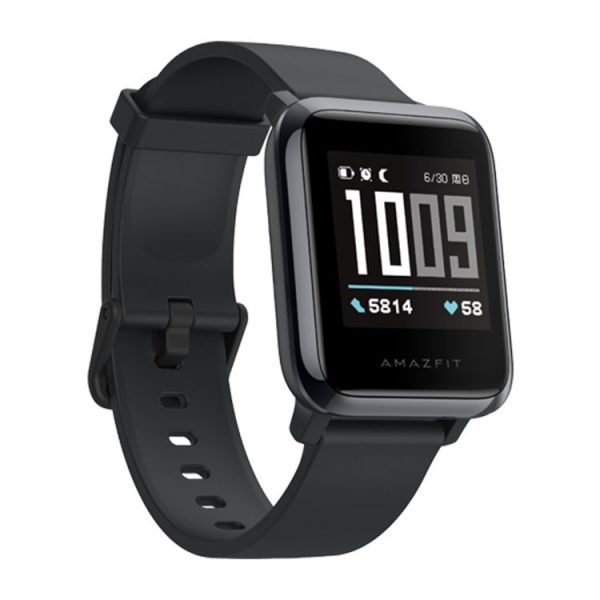 Original Xiaomi Youpin Amazfit Health 1.28 inch Color Screen Bluetooth 5.0 3ATM Waterproof Smart Watch, Support ECG Measurement / Heart Rate Monitoring / Sleep Monitoring (Black) - Image 3
