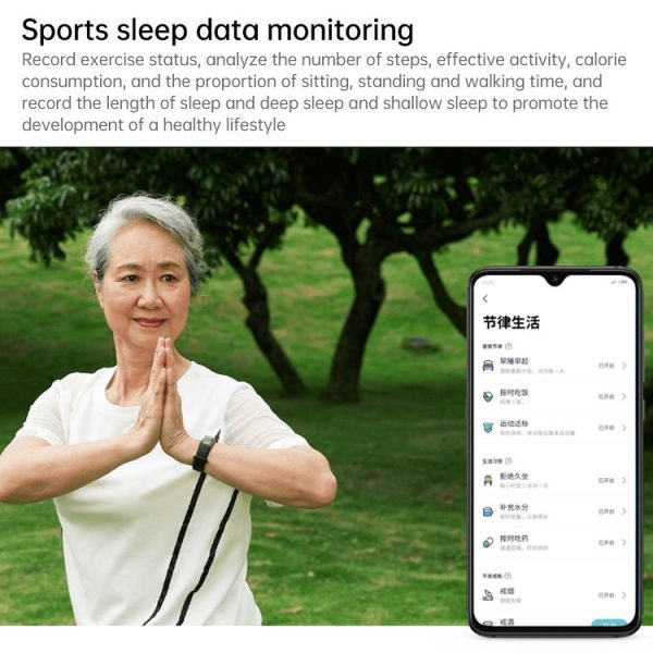 Original Xiaomi Youpin Amazfit Health Huangshan No. 1 Version 0.42 inch PMOLED Screen Bluetooth 5.0 IP67 Waterproof Smart Bracelet, Support ECG Measurement / Heart Rate Monitoring / Sleep Monitoring - Image 10