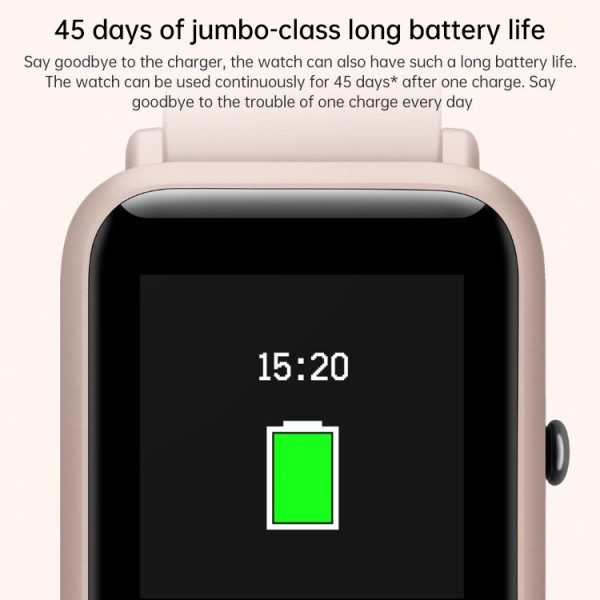 Original Xiaomi Youpin Amazfit Lite 1.28 inch Transflective Screen Bluetooth 4.1 3ATM Waterproof Smart Watch, Support Alipay Offline Payment / Heart Rate Monitoring / Sleep Monitoring (Black) - Image 6